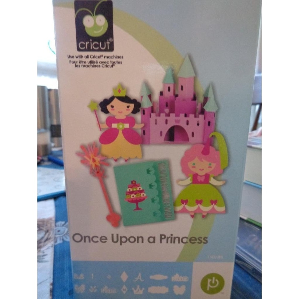 Cricut Die Cut Cartridge ONCE UPON A PRINCESS Scrapbooking